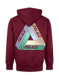 Palace Tri-Dart "Burgundy" drawstring hoodie