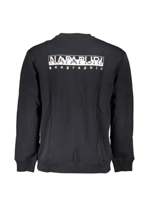Napapijri logo-print crew-neck sweatshirt