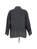 PORTER CLASSIC linen coach shirt jacket