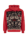 Après Surf logo-print floral-patch hoodie