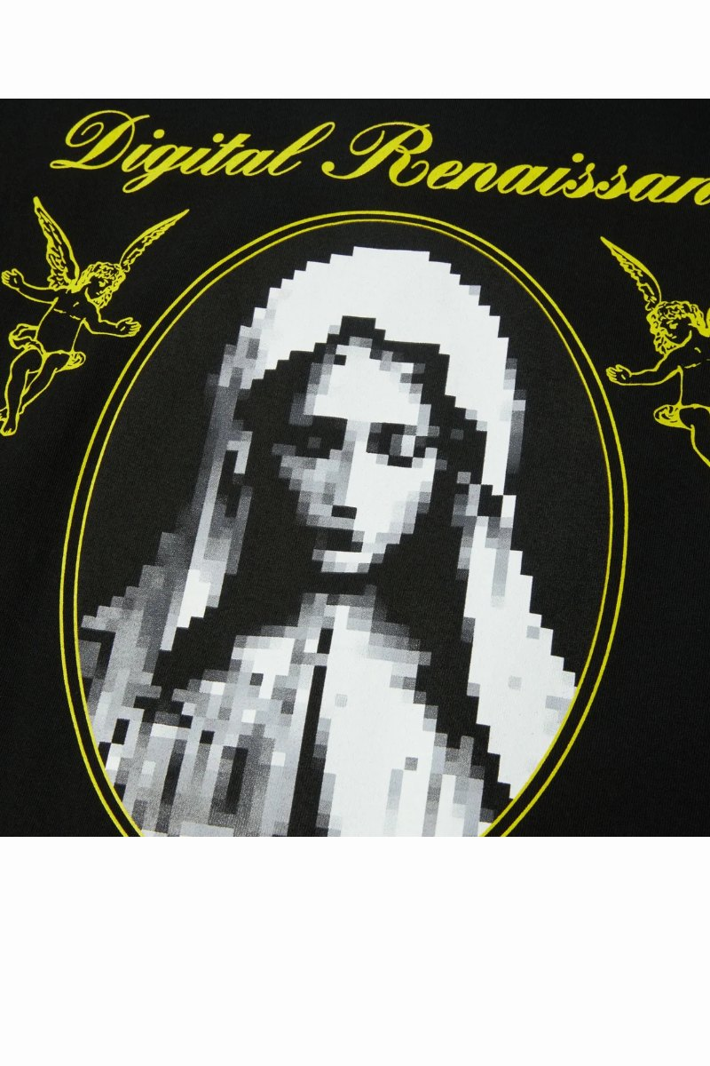 HUF DIGITAL RENAISSANCE T-SHIRT Black